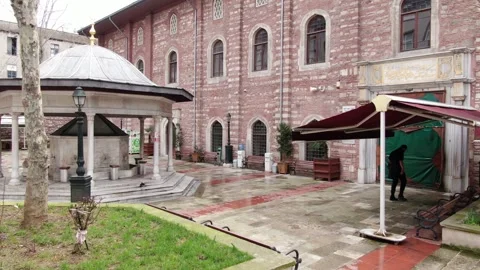 Arab Mosque. Arab Mosque. Istanbul's first mosque. Stock Footage 256751034