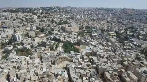Arab old city, Hebron Stock Footage 95958371