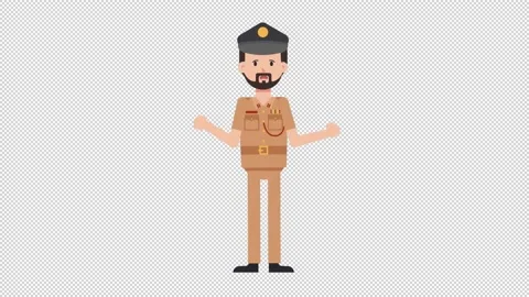 Arab Policeman Stressed Stock Footage 205043002