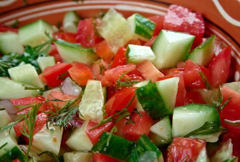 Arab salad Stock Photos
