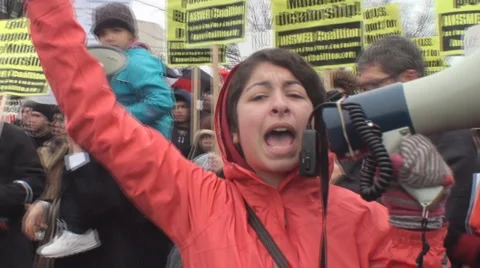 Arab Spring Egypt Democracy Demonstration Stock-Footage 5297528