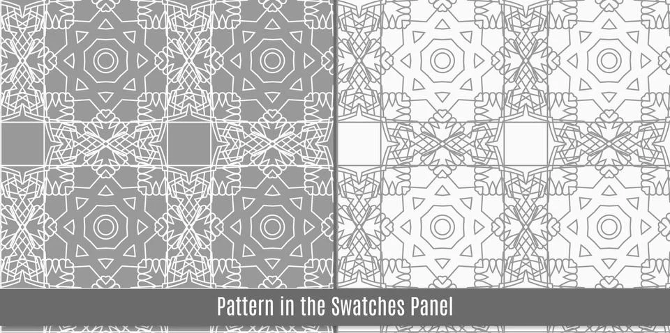 Arab tiles seamless pattern Stock Illustration