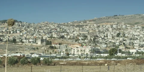 An Arab village 스톡 동영상 112946978
