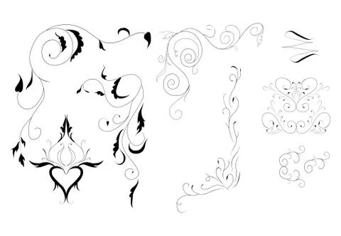 Arabesarabesque for decoration Stock Illustration