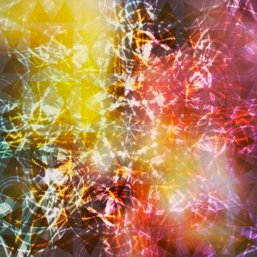 Arabesque abstract decorative pattern background Stock Illustration