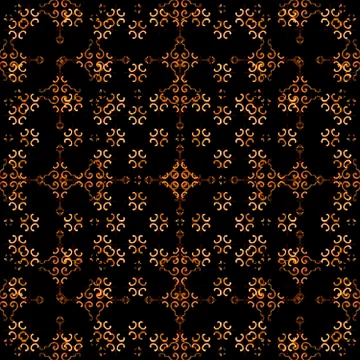 Arabesque dark background pattern Stock Illustration