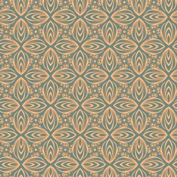 Arabesque decor. Seamless pattern vector Illustrazione stock