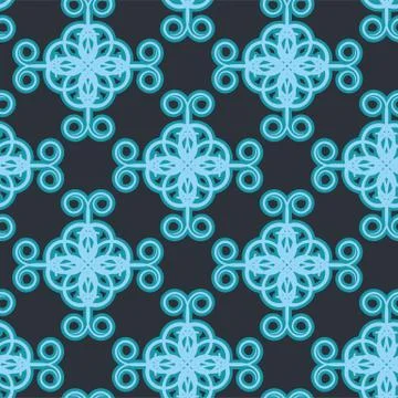 Arabesque decor. Seamless pattern vector Stock Illustration