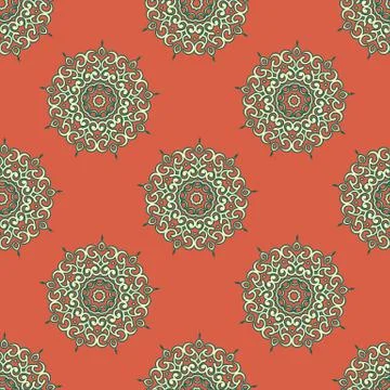 Arabesque decor. Seamless pattern vector Stockillustratie