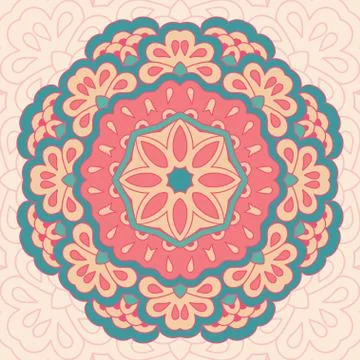 Arabesque. Decorative element. Illustrazione stock