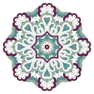 Arabesque. Decorative element. Stock Illustration