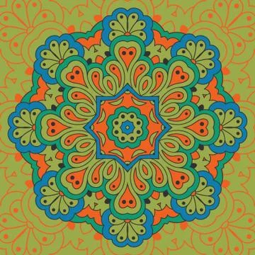 Arabesque. Decorative element. Stock Illustration