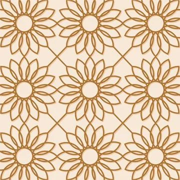 Arabesque. Floral pattern background 스톡 일러스트