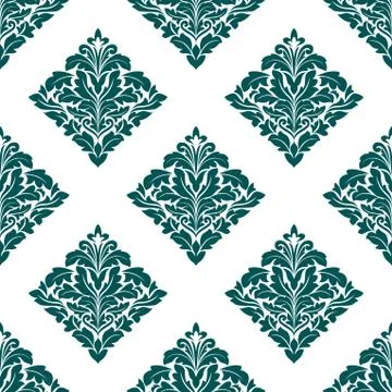 Arabesque floral seamless pattern background Stockillustratie
