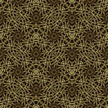 Arabesque Geometric Seamless Pattern Stock Illustration