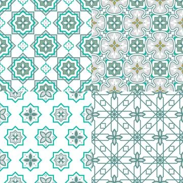 Arabesque morocco seamless pattern. Traditional Arabic Islamic background Illustrazione stock