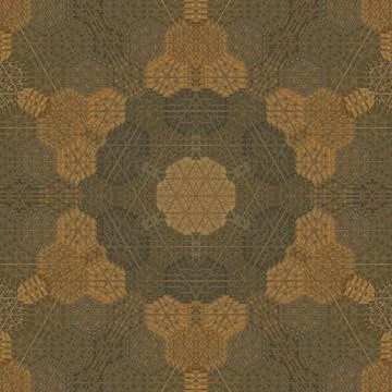 Arabesque motif patterns for interior decoration fashion Illustration