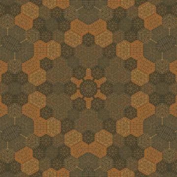 Arabesque motif patterns for interior decoration fashion Illustration