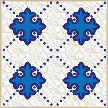 Arabesque pattern Stock Illustration