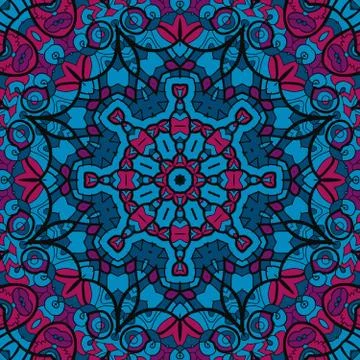 Arabesque seamless pattern. Background vintage texture vector. Fabric Illustrazione stock