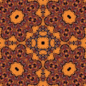 Arabesque seamless pattern. Background vintage flower. Texture royal vecto... 스톡 사진