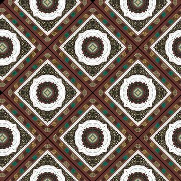 Arabesque seamless pattern. Elegance arabic vector background. Beautiful mode 스톡 일러스트