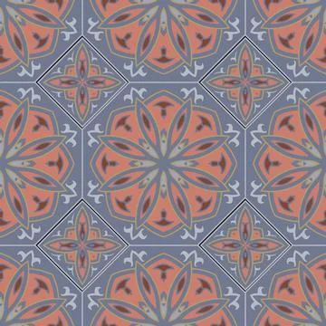 Arabesque seamless pattern. Elegance arabic vector background. Beautiful eleg Stock Illustration