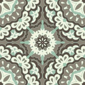 Arabesque seamless pattern. Stock Illustration