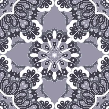 Arabesque seamless pattern. Stock Illustration