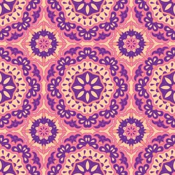 Arabesque seamless pattern. Stock Illustration