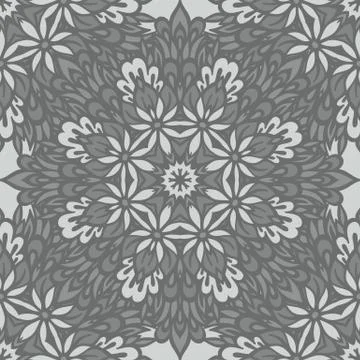 Arabesque seamless pattern. Illustrazione stock