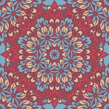 Arabesque seamless pattern. Stock Illustration