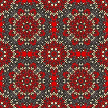 Arabesque seamless pattern. Stock Illustration