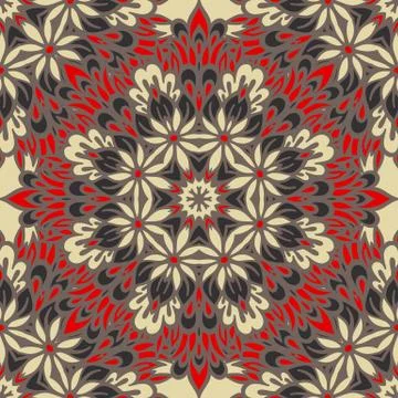 Arabesque seamless pattern. Stock Illustration