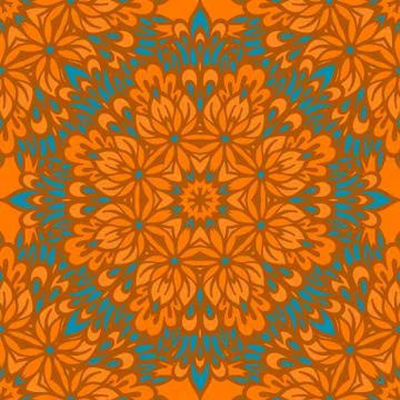 Arabesque seamless pattern. Stock Illustration