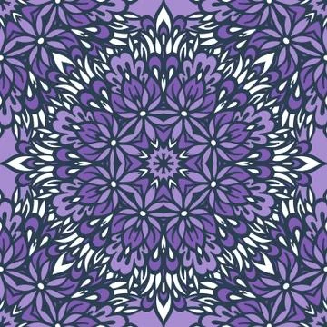 Arabesque seamless pattern. Stock Illustration