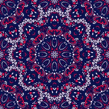 Arabesque seamless pattern. Stock Illustration