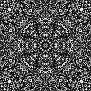 Arabesque seamless pattern. Stock Illustration