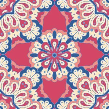 Arabesque seamless pattern. Stock Illustration