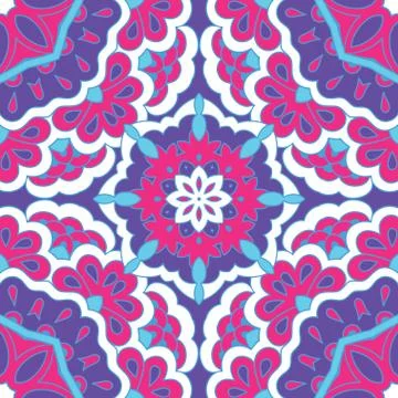 Arabesque seamless pattern. Stock Illustration