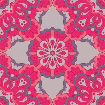 Arabesque seamless pattern. Illustrazione stock