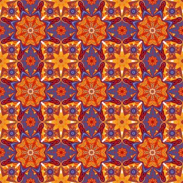 Arabesque seamless pattern. Vector illustration イラスト素材