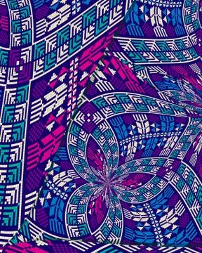 Arabesque vector background Stock Illustration