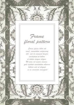 Arabesque vintage decor ornate pattern for design template vecto Stock Illustration
