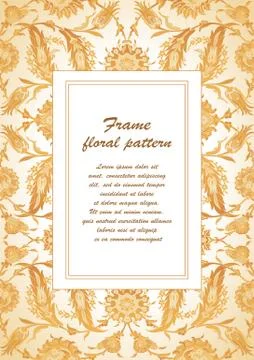 Arabesque vintage decor ornate pattern for design template vecto Illustrazione stock