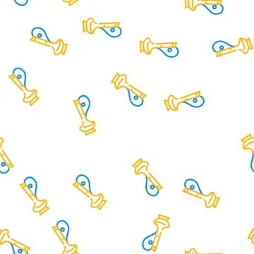 Arabian carafe vector seamless pattern イラスト素材