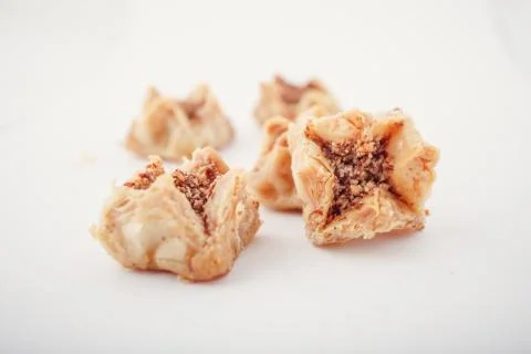 Arabian Eid dates sweets isolated. Oriental sweets  Stock Photos