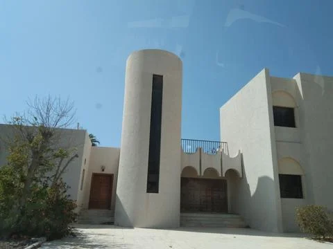 The Arabian house view Stock Photos