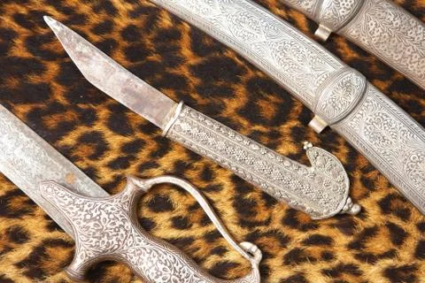 Arabian knife Stock Photos