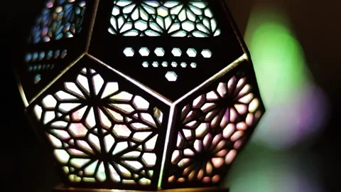 Arabian Lantern Video stock 308751527